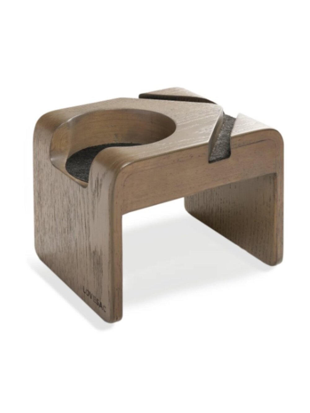Lovesac Drink Holder: Wethered Grey